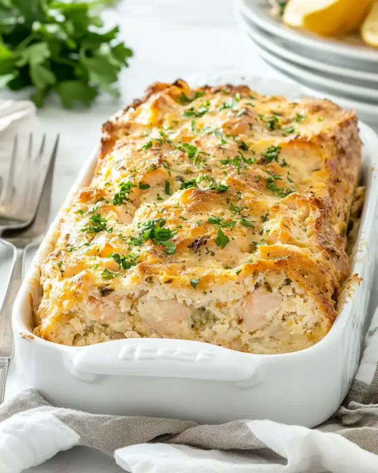 Homemade Baked Salmon Loaf photo