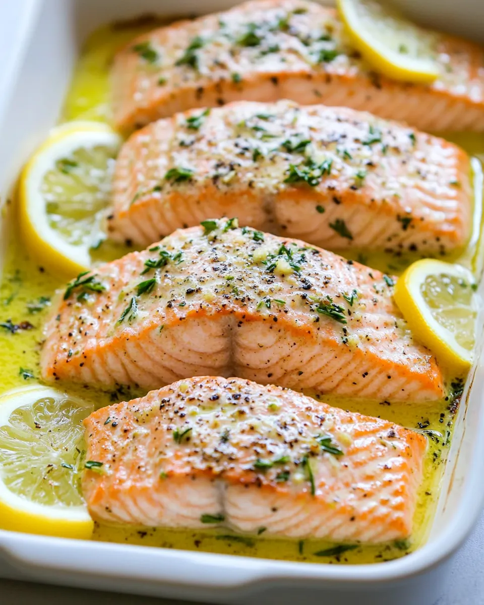 Quick Baked Salmon Recipe dish photo