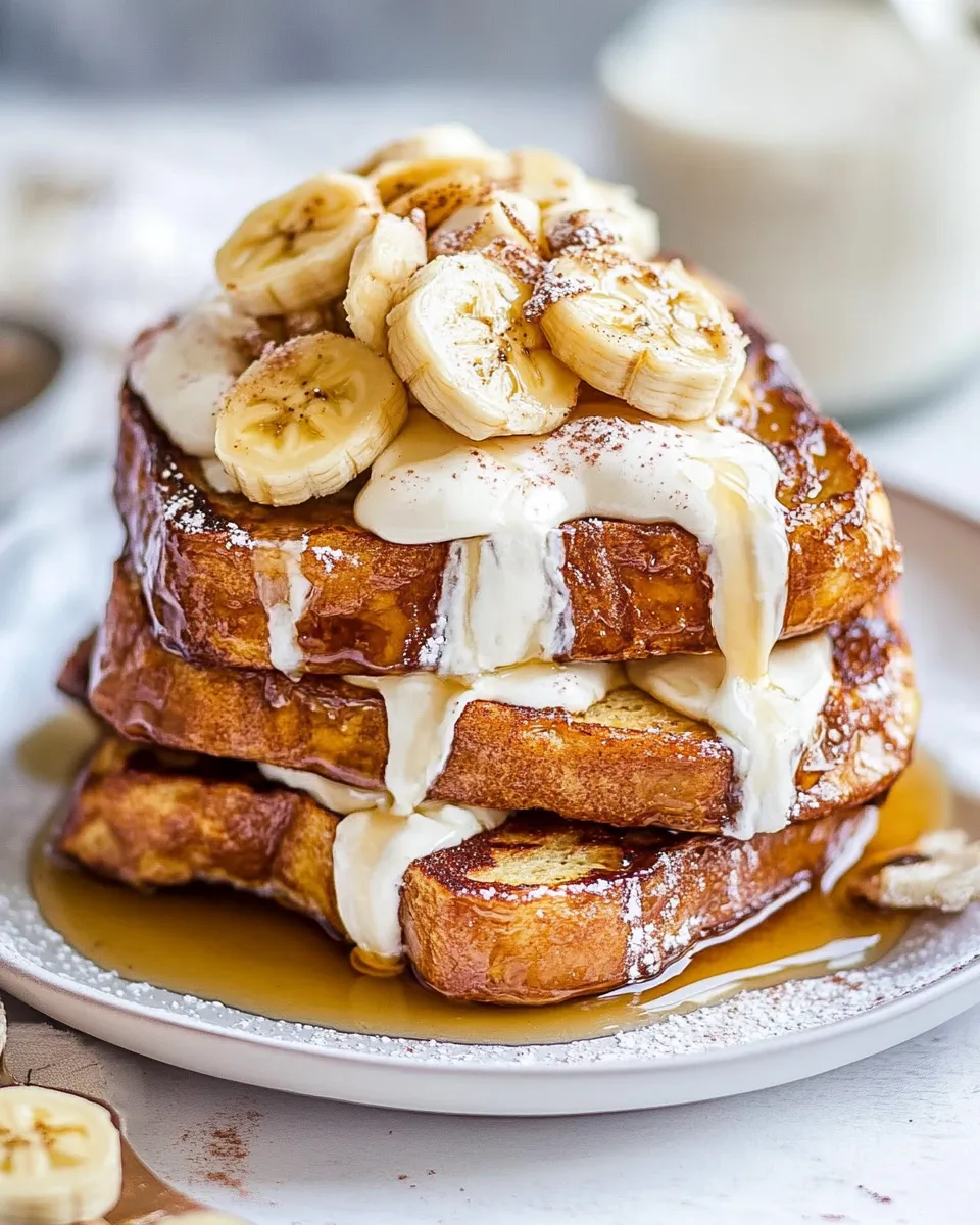 Classic Banana Bread French Toast image