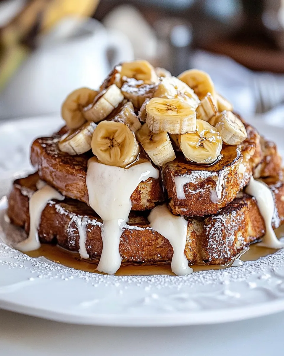Easy Banana Bread French Toast recipe photo