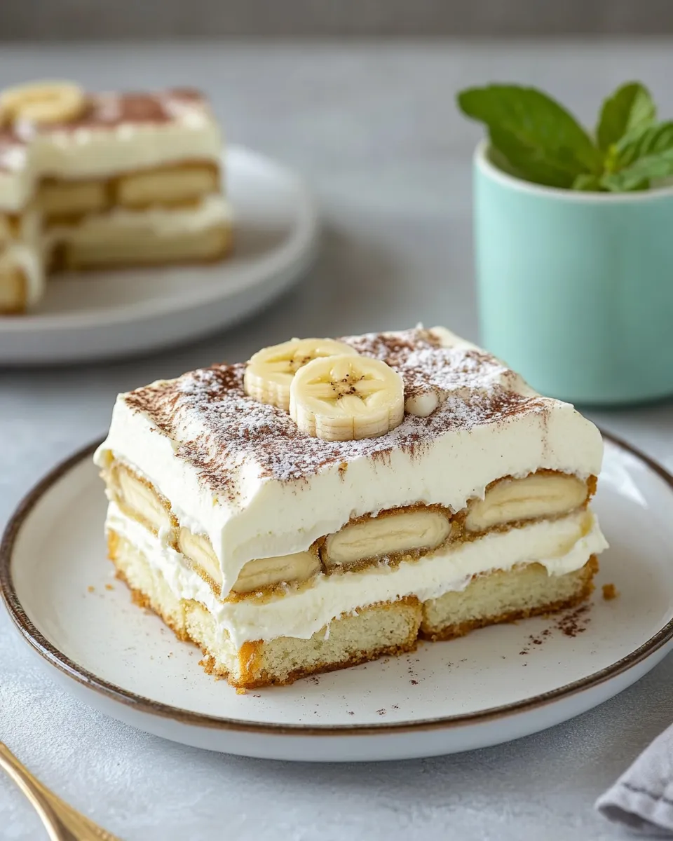 Delicious Banana Cream Pie Eclair Cake image