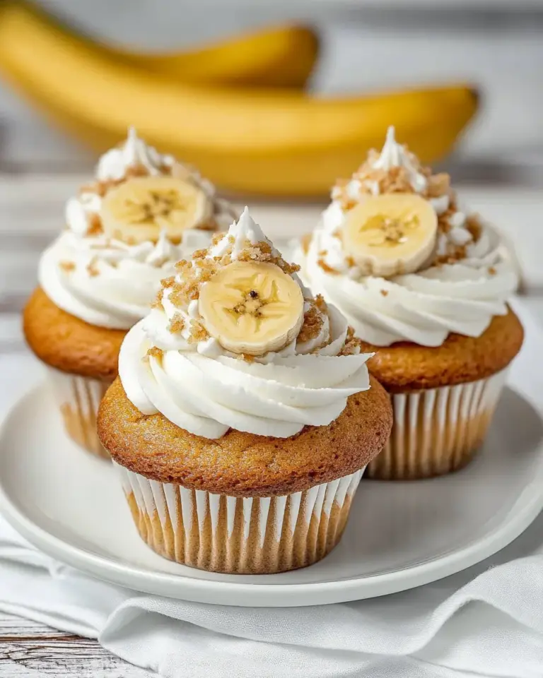 Homemade Banana Cupcakes photo
