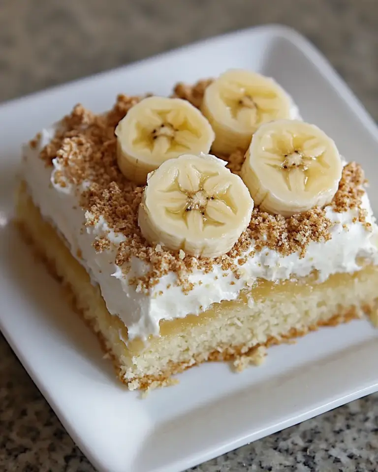 Homemade Banana Tres Leches Cake photo