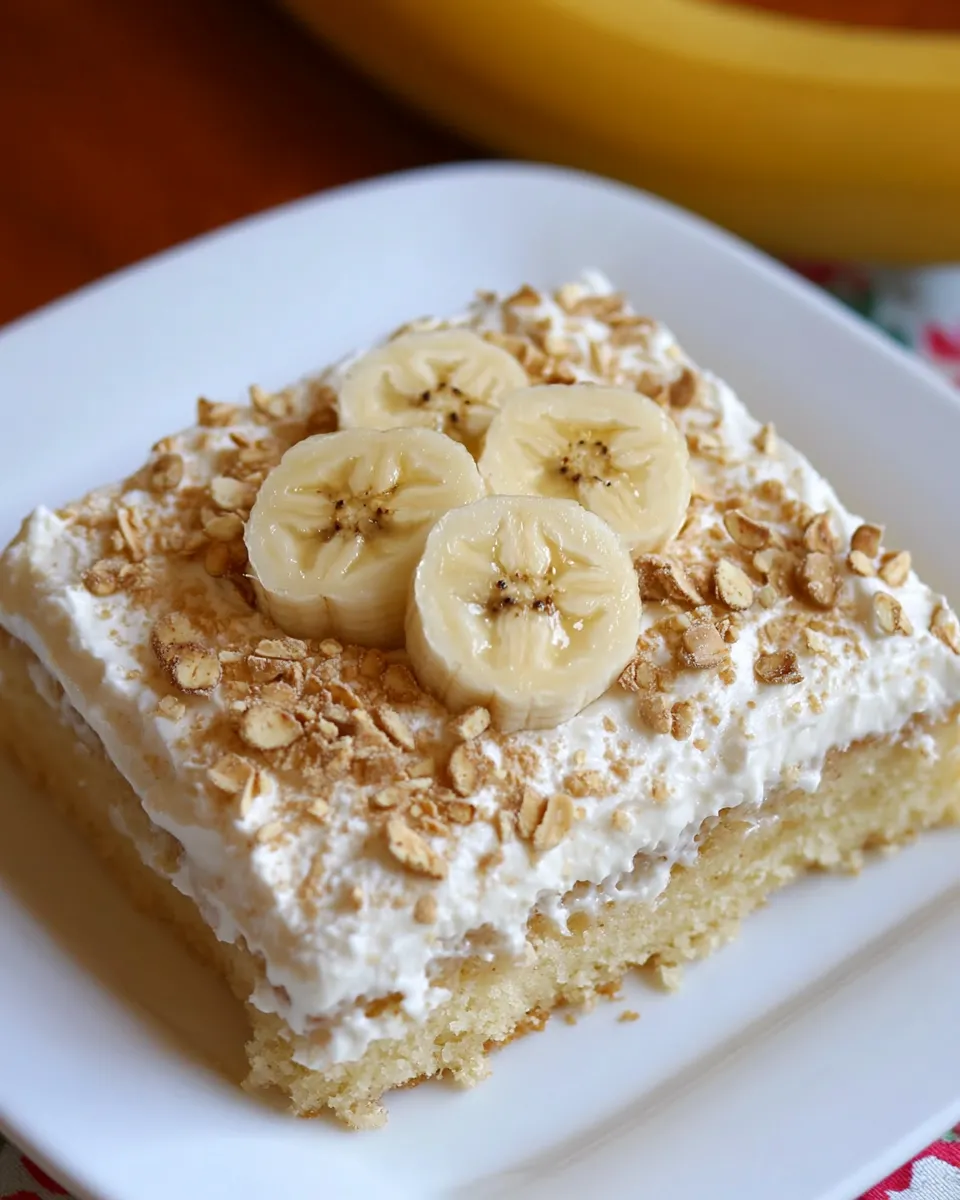 Classic Banana Tres Leches Cake image