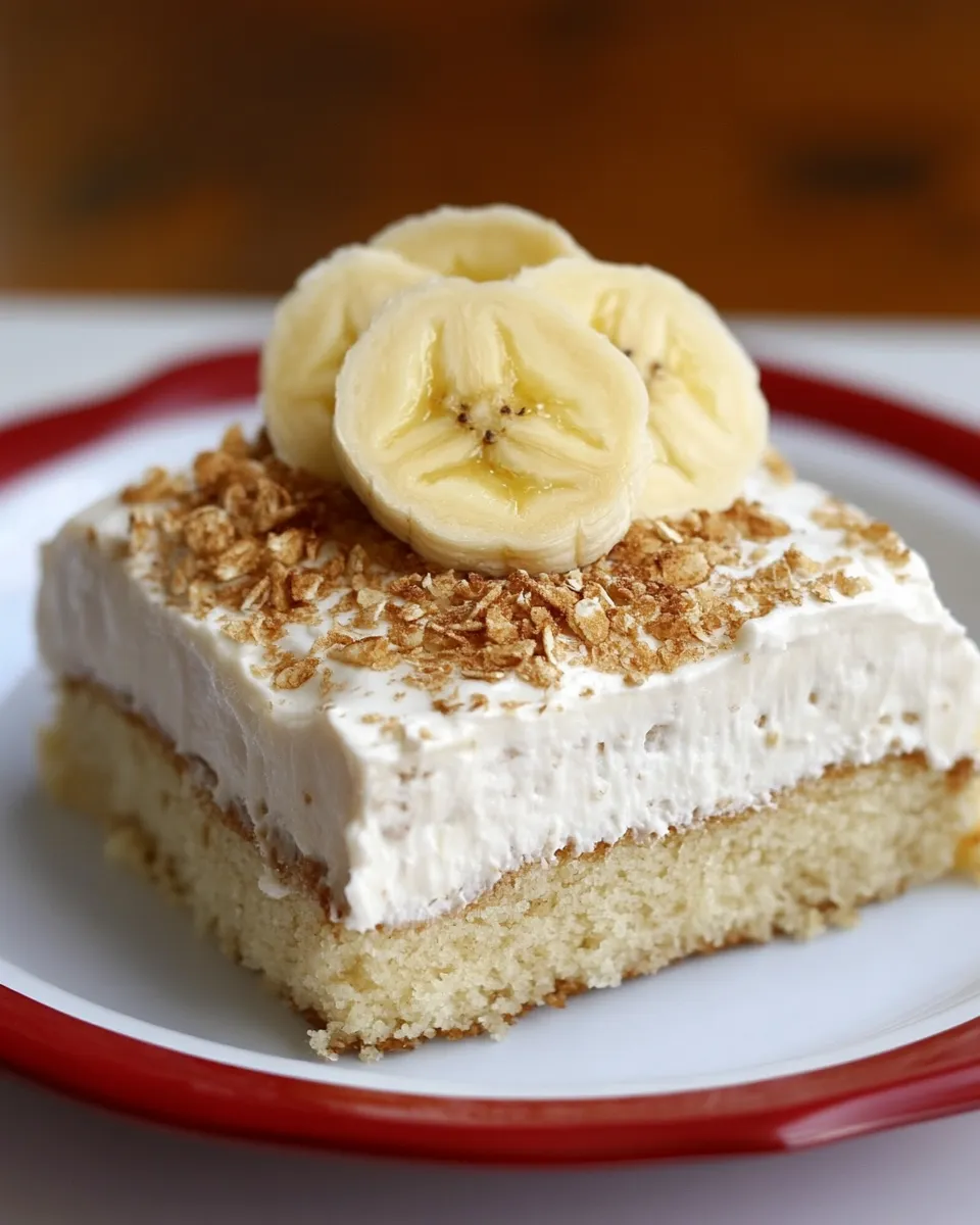 Easy Banana Tres Leches Cake recipe photo