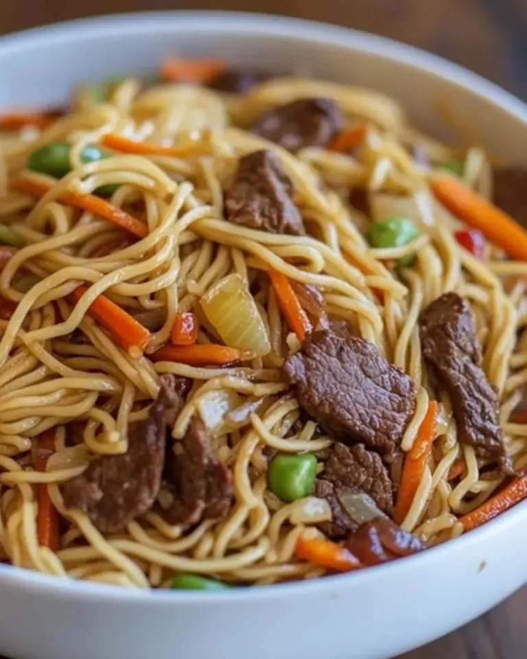 Homemade Beef Lo Mein photo