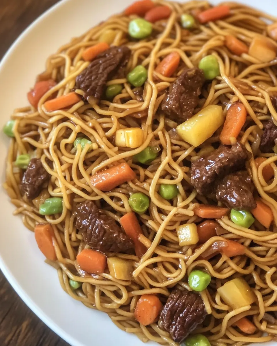 Classic Beef Lo Mein image