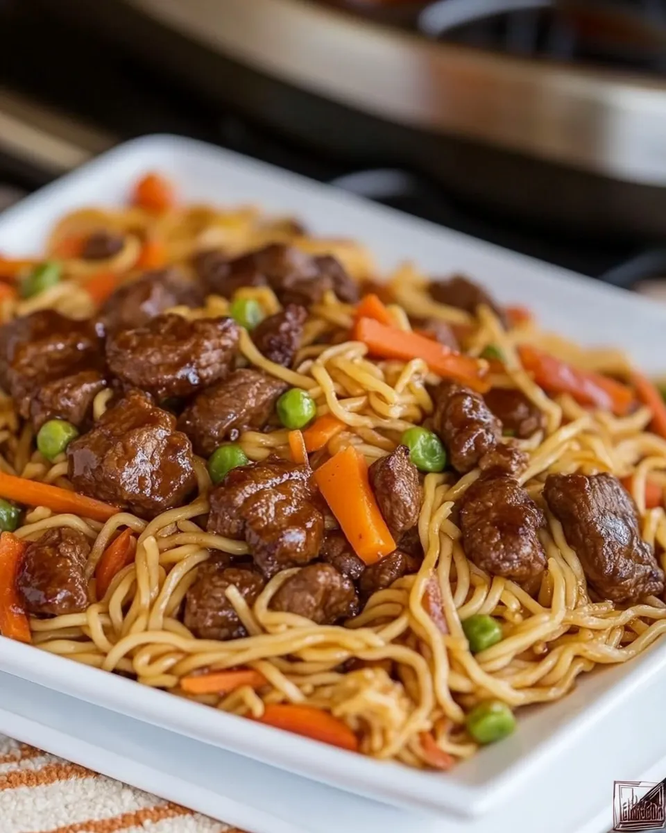 Easy Beef Lo Mein recipe photo