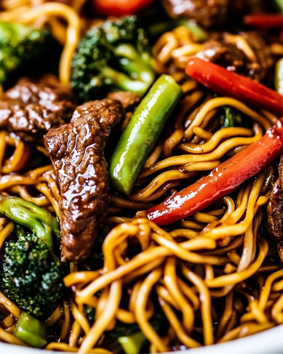 Delicious Beef Lo Mein Recipe recipe photo