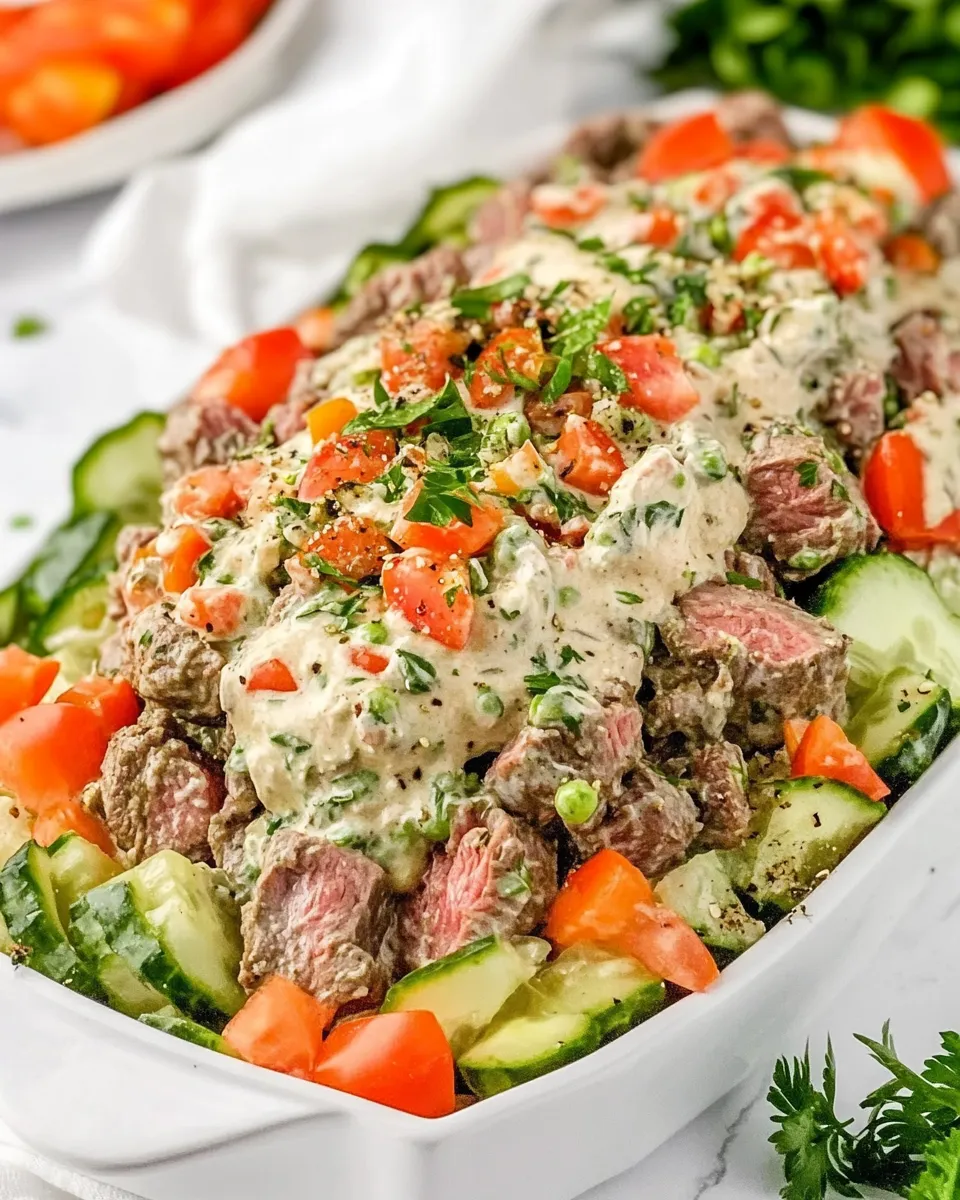Classic Beef Salad (Salata de Boeuf) image