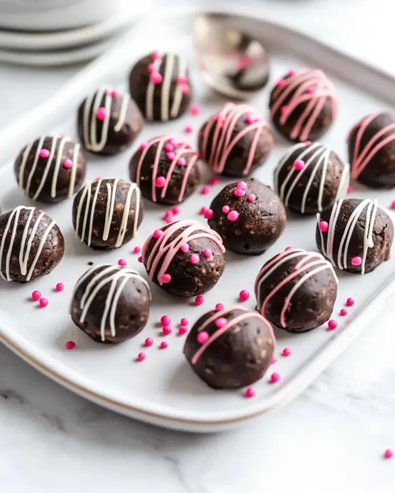 Homemade Berry Oreo Cookie Balls photo