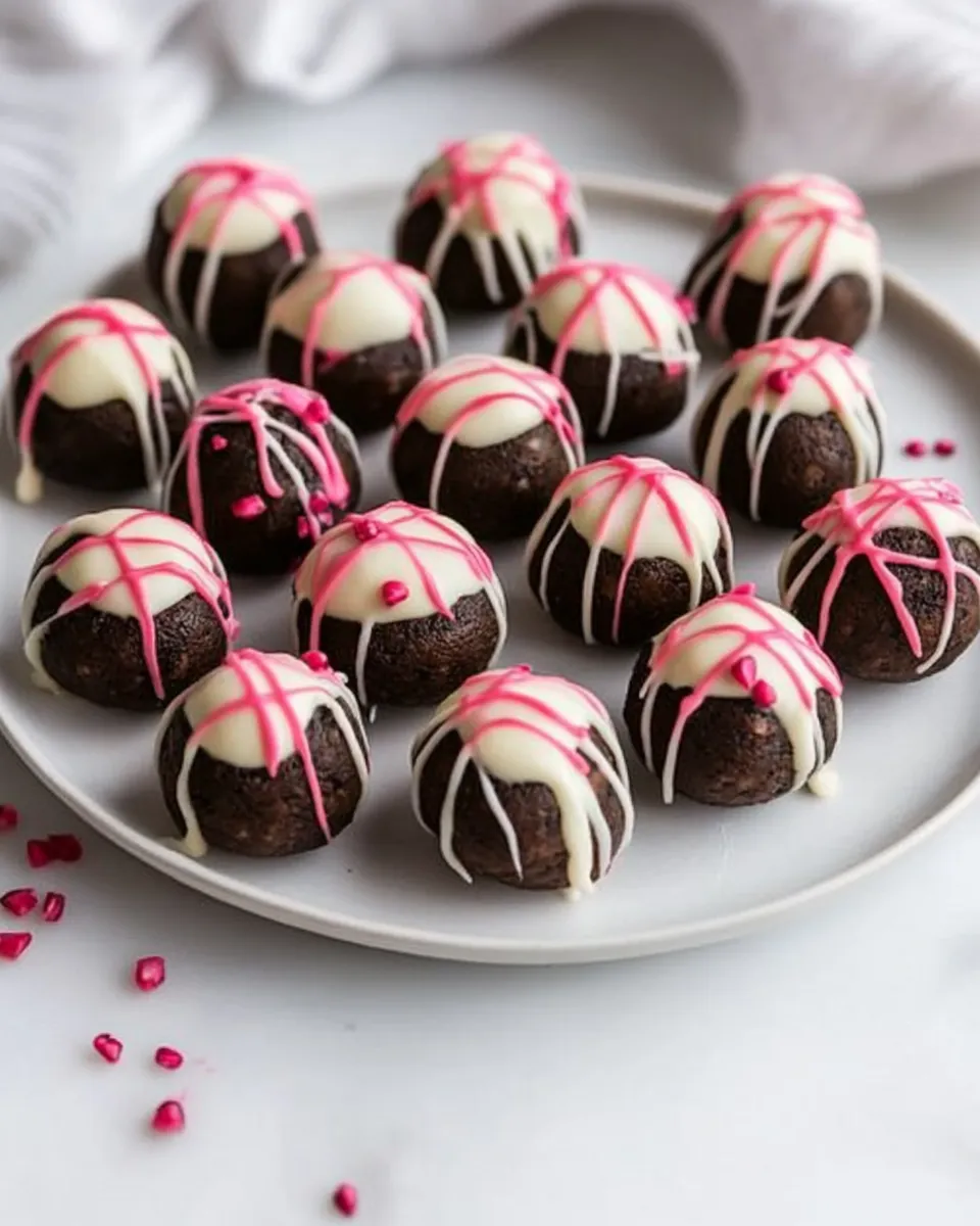 Delicious Berry Oreo Cookie Balls shot