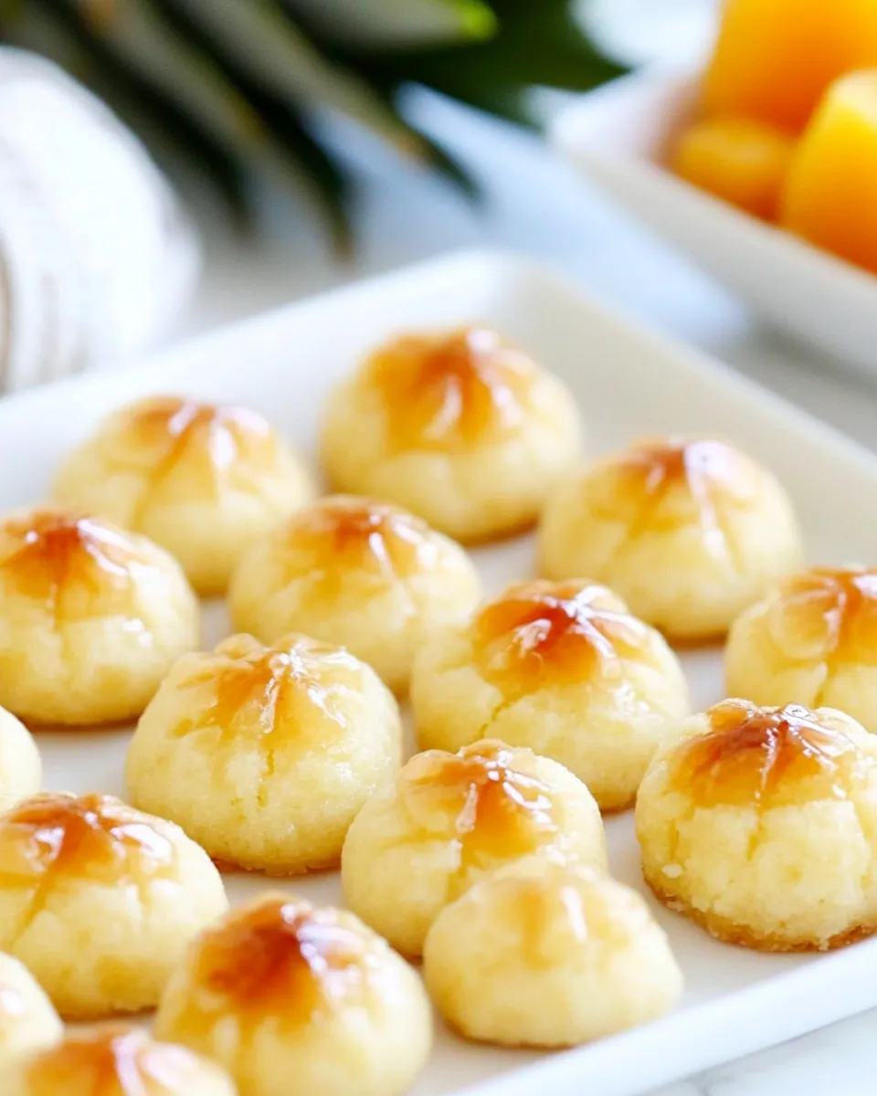 Classic Best-Ever Pineapple Cookies (Pineapple Tarts) image