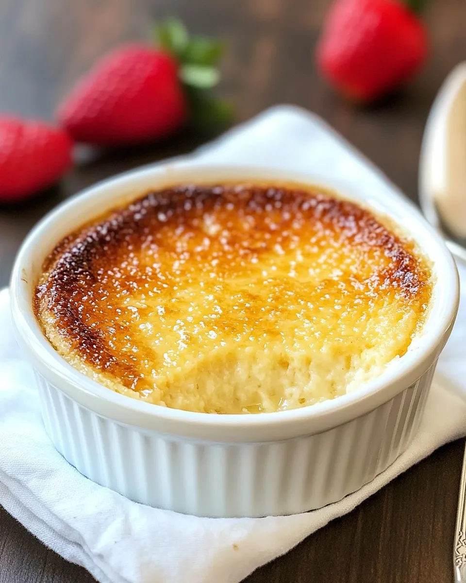 Easy Best Crme Brle Recipe shot