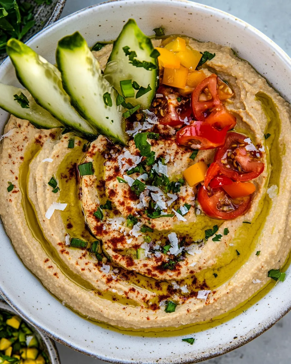 Homemade Best Ever Hummus photo