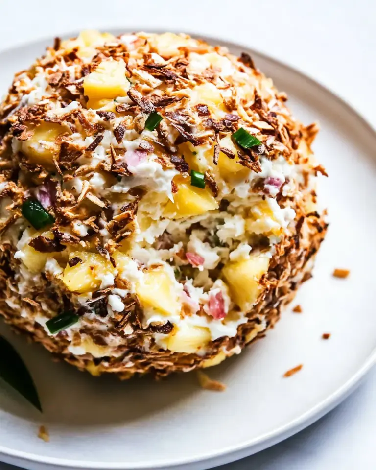 Homemade Best Ever Pineapple Cheese Ball photo