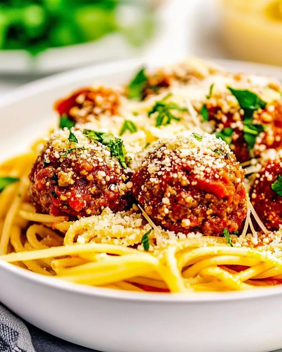 Classic Best Ever Spaghetti and Meatballs image