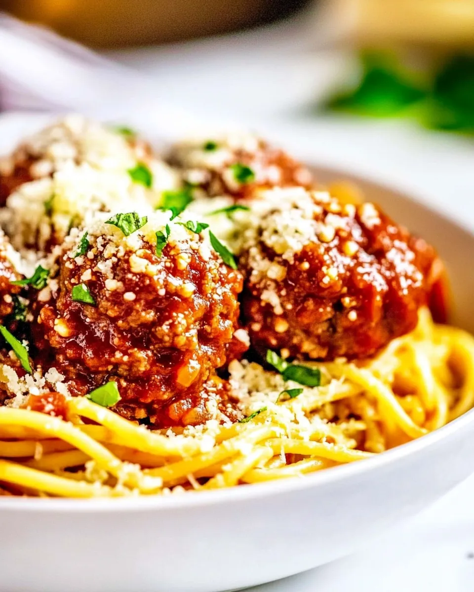 Easy Best Ever Spaghetti and Meatballs recipe photo