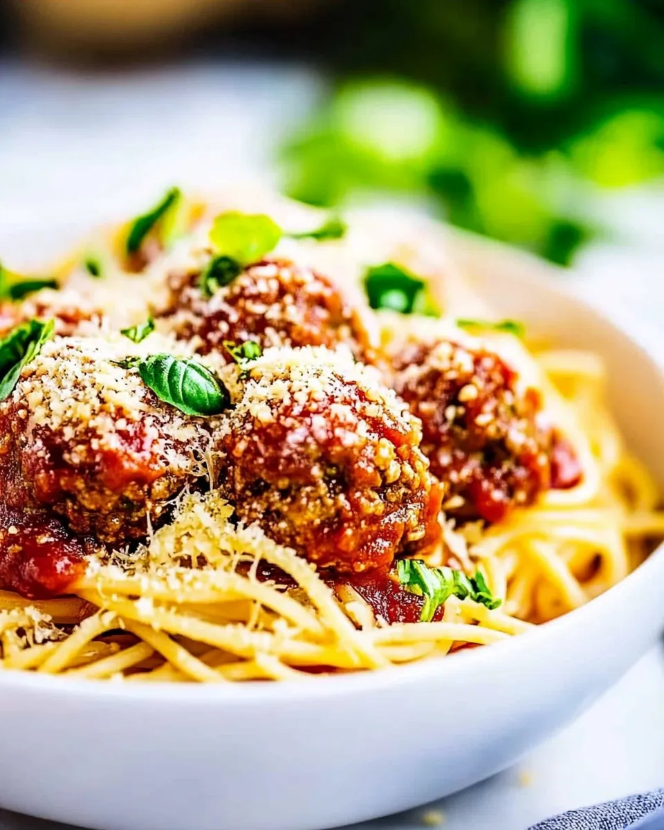 Delicious Best Ever Spaghetti and Meatballs shot