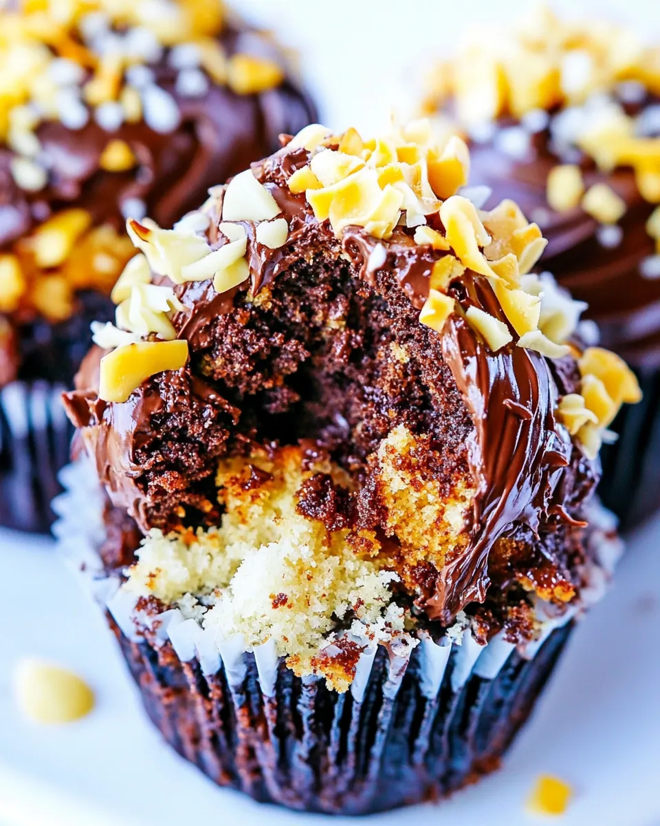 Easy Best German Chocolate Cupcakes recipe photo