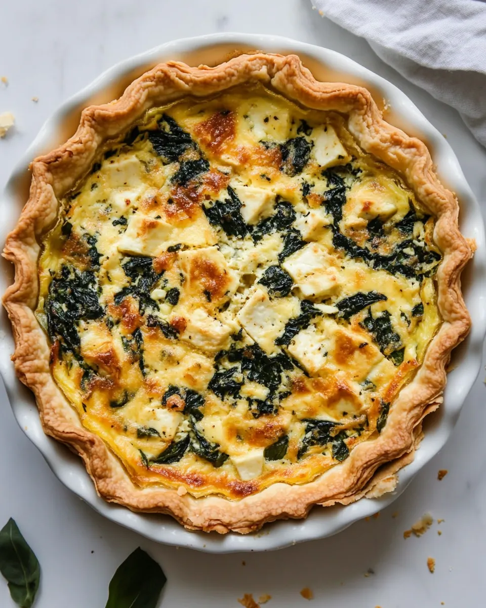 Easy Best Quiche Recipe shot