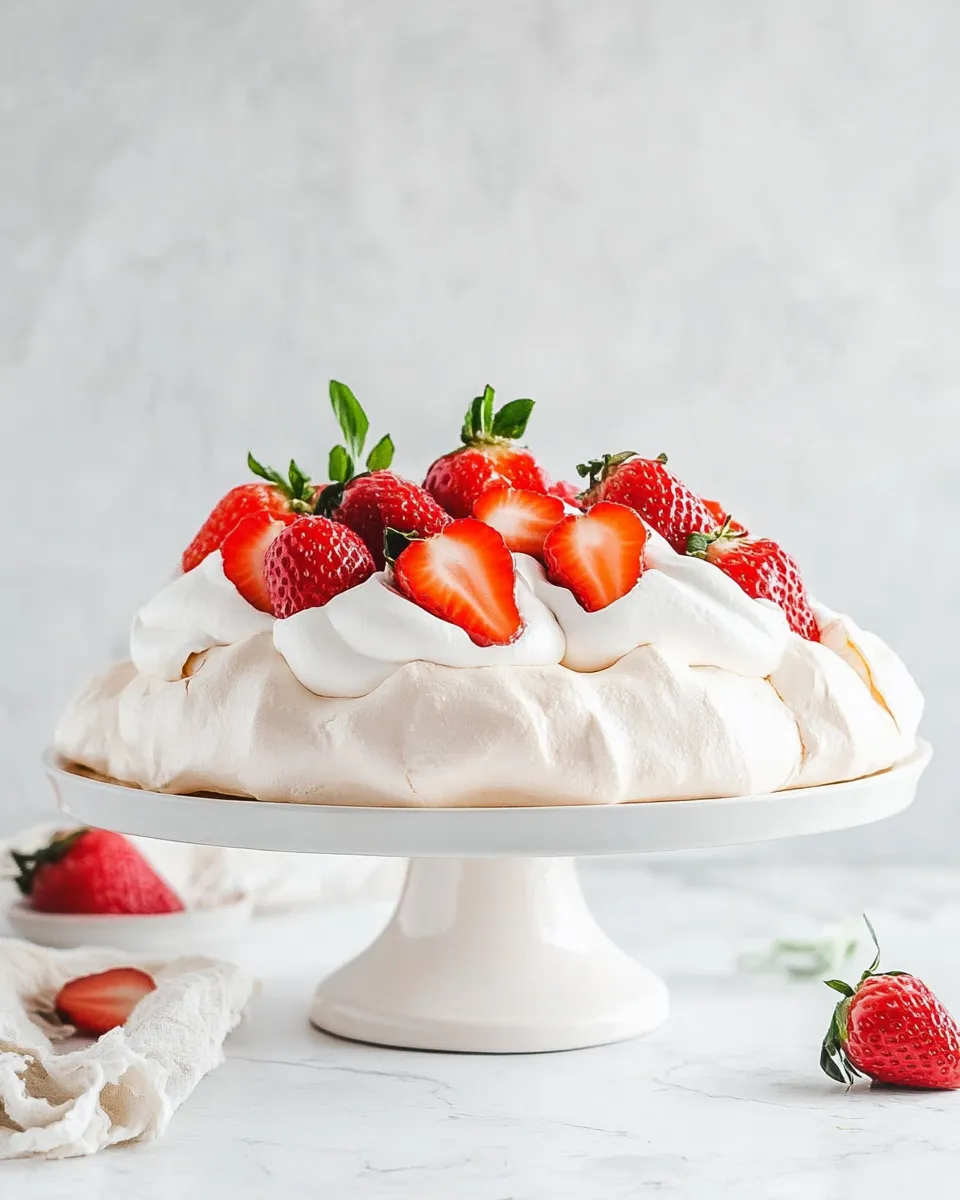 Homemade Best Recipe for Pavlova photo