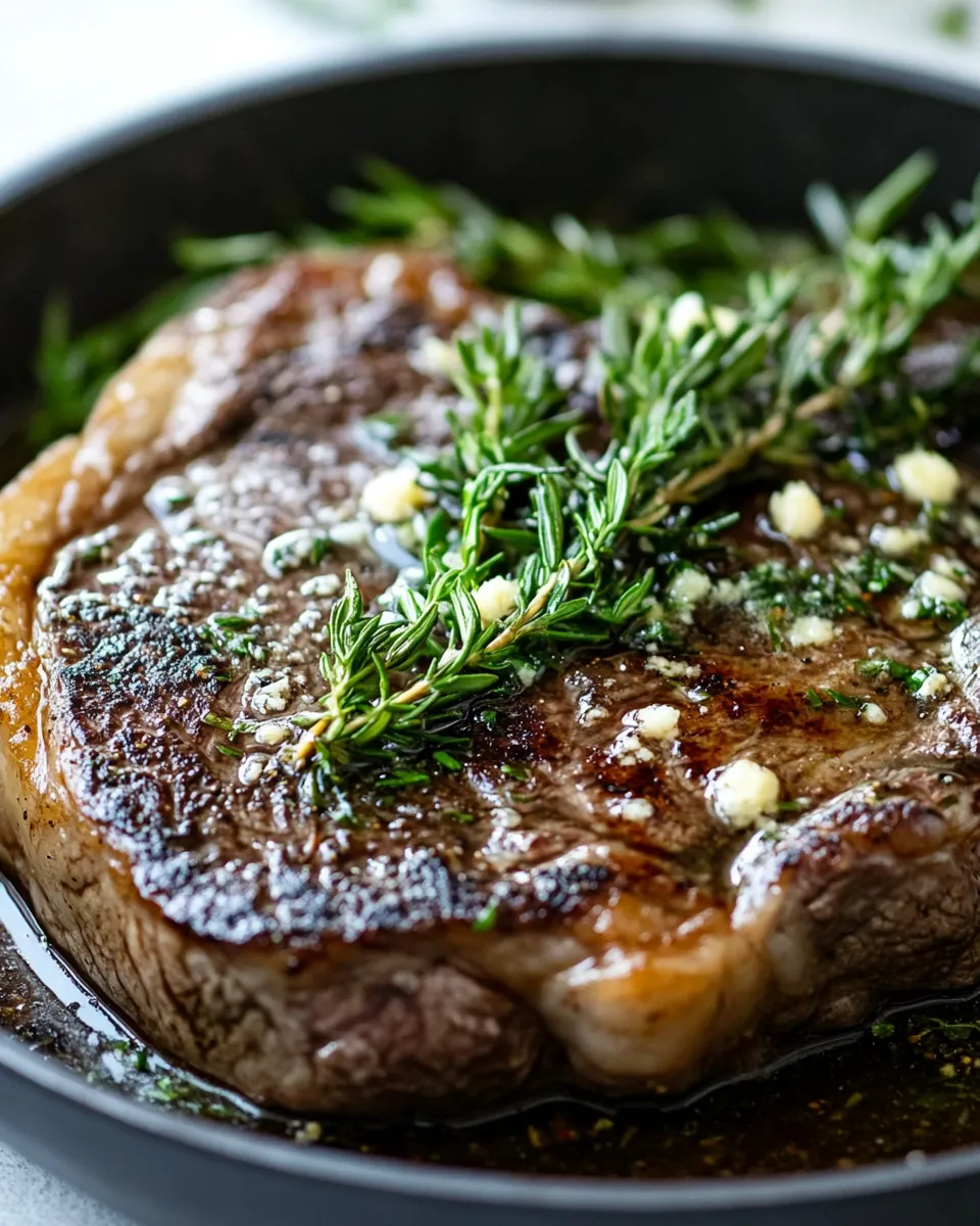 Homemade Best Ribeye Steak photo