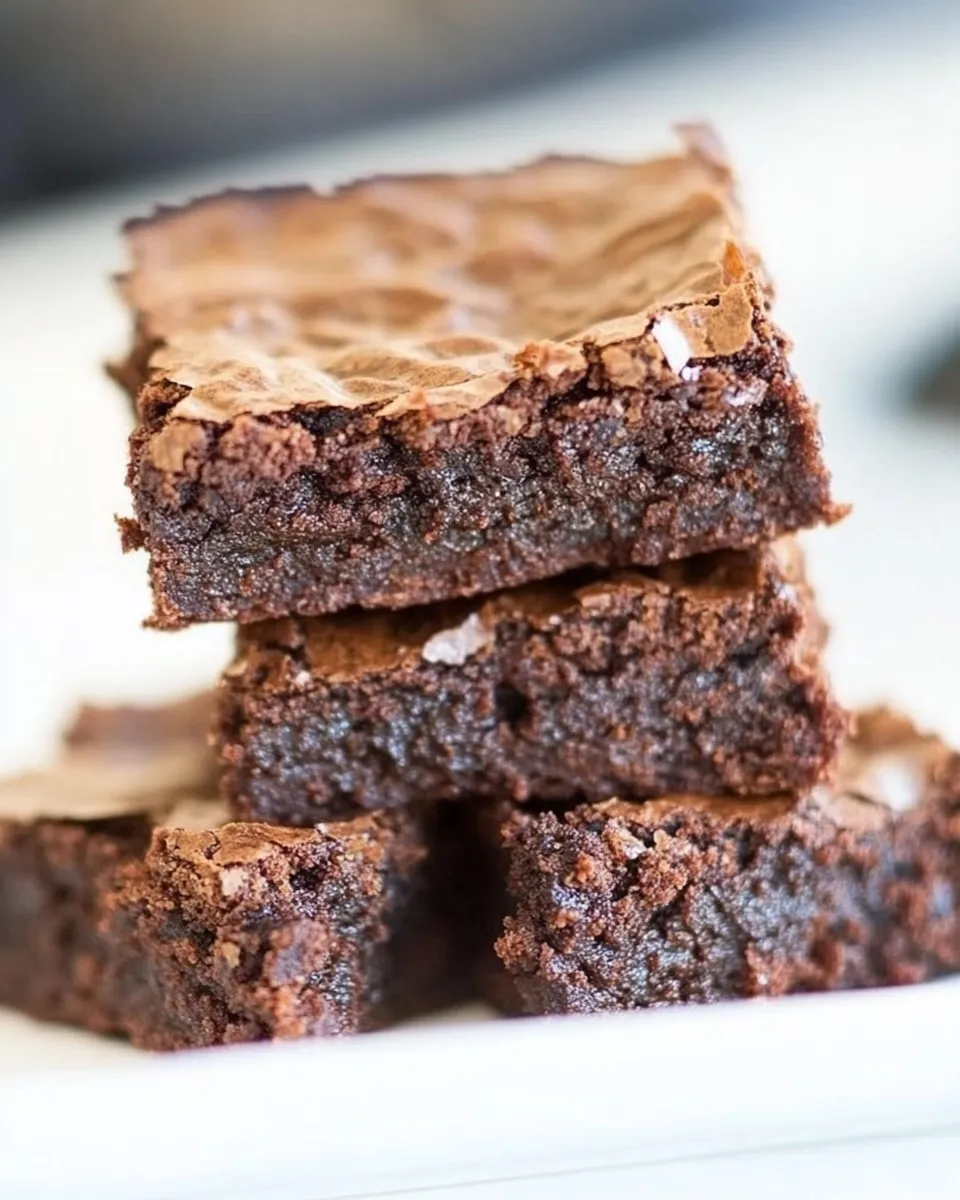 Easy Better-Than-Box-Mix Brownies recipe photo