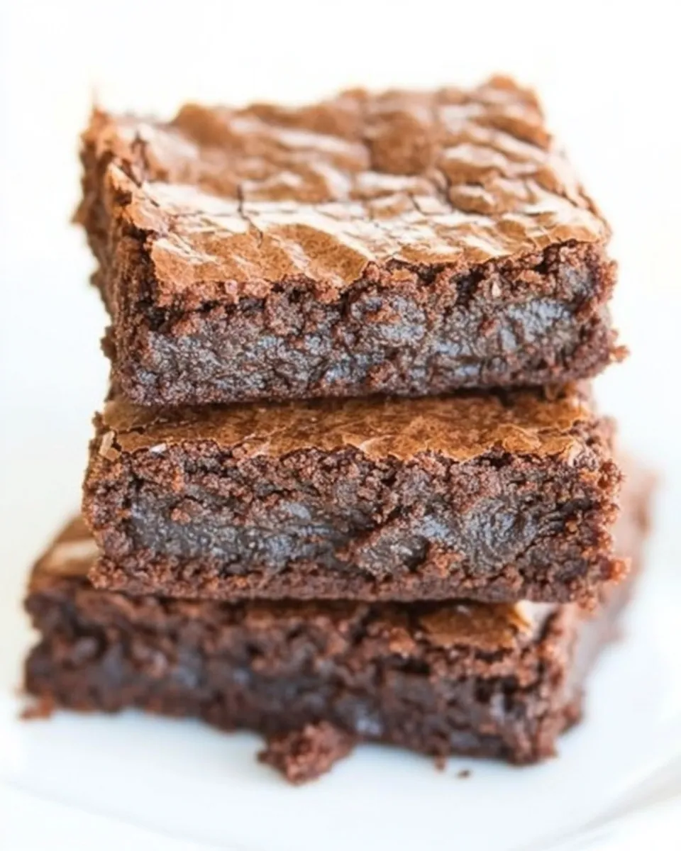 Tasty Better-Than-Box-Mix Brownies shot