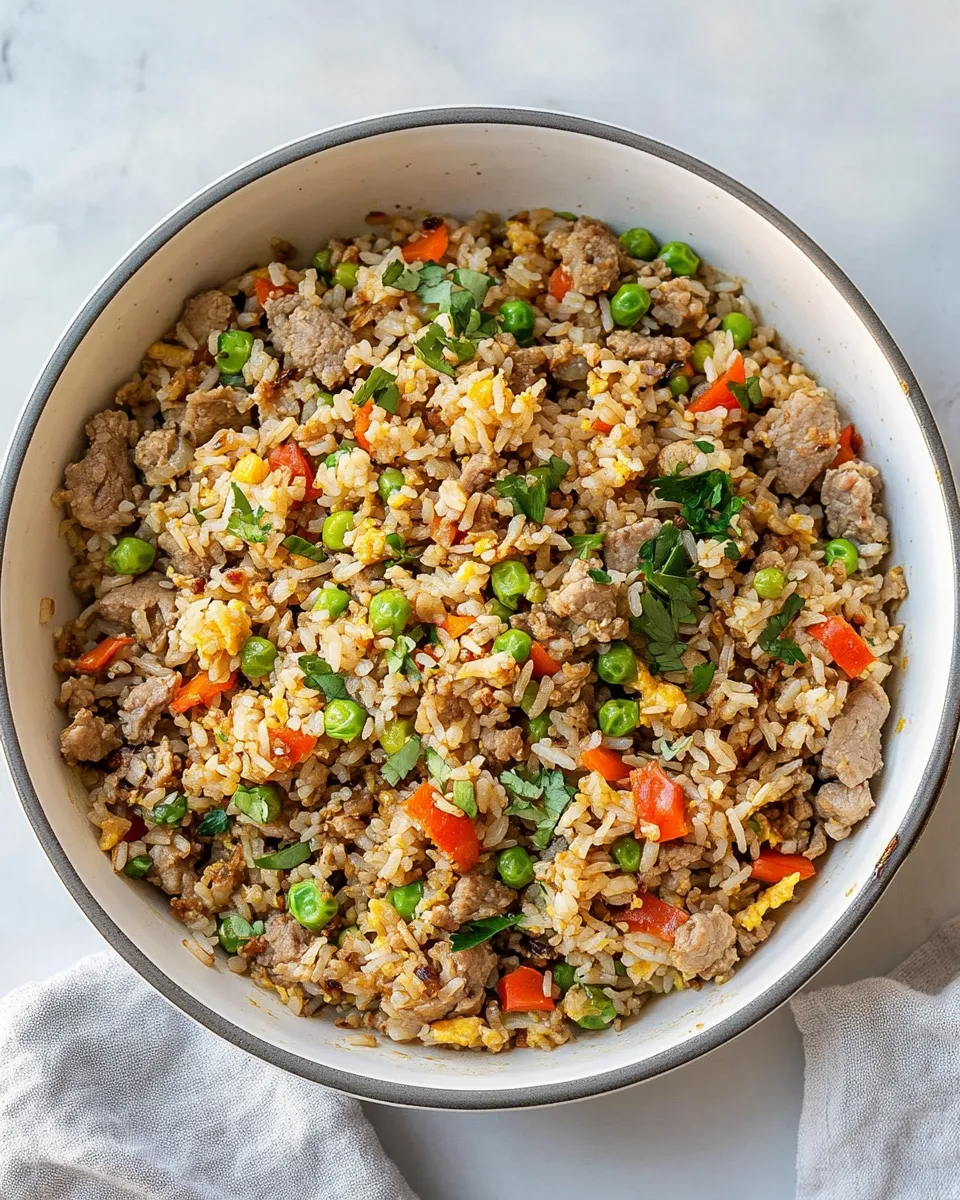 Homemade Breakfast Fried Rice photo