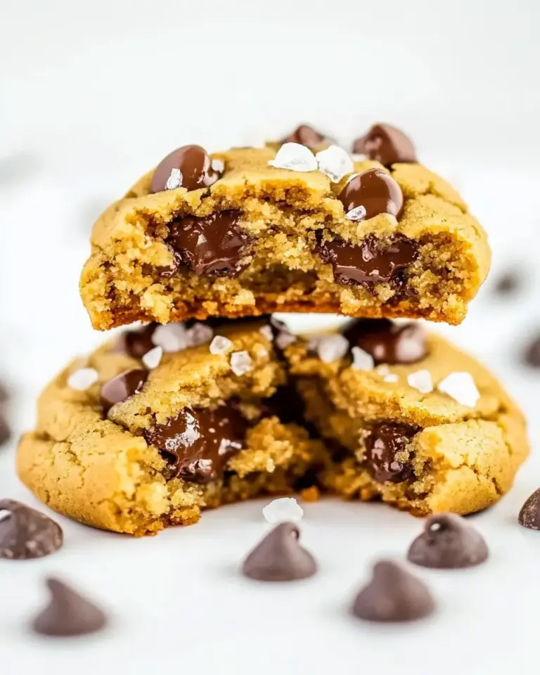 Homemade Browned Butter Sea Salt Chocolate Chip Cookies photo