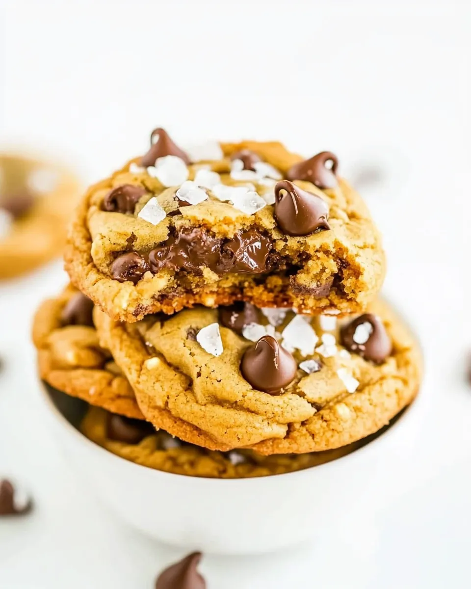 Classic Browned Butter Sea Salt Chocolate Chip Cookies image
