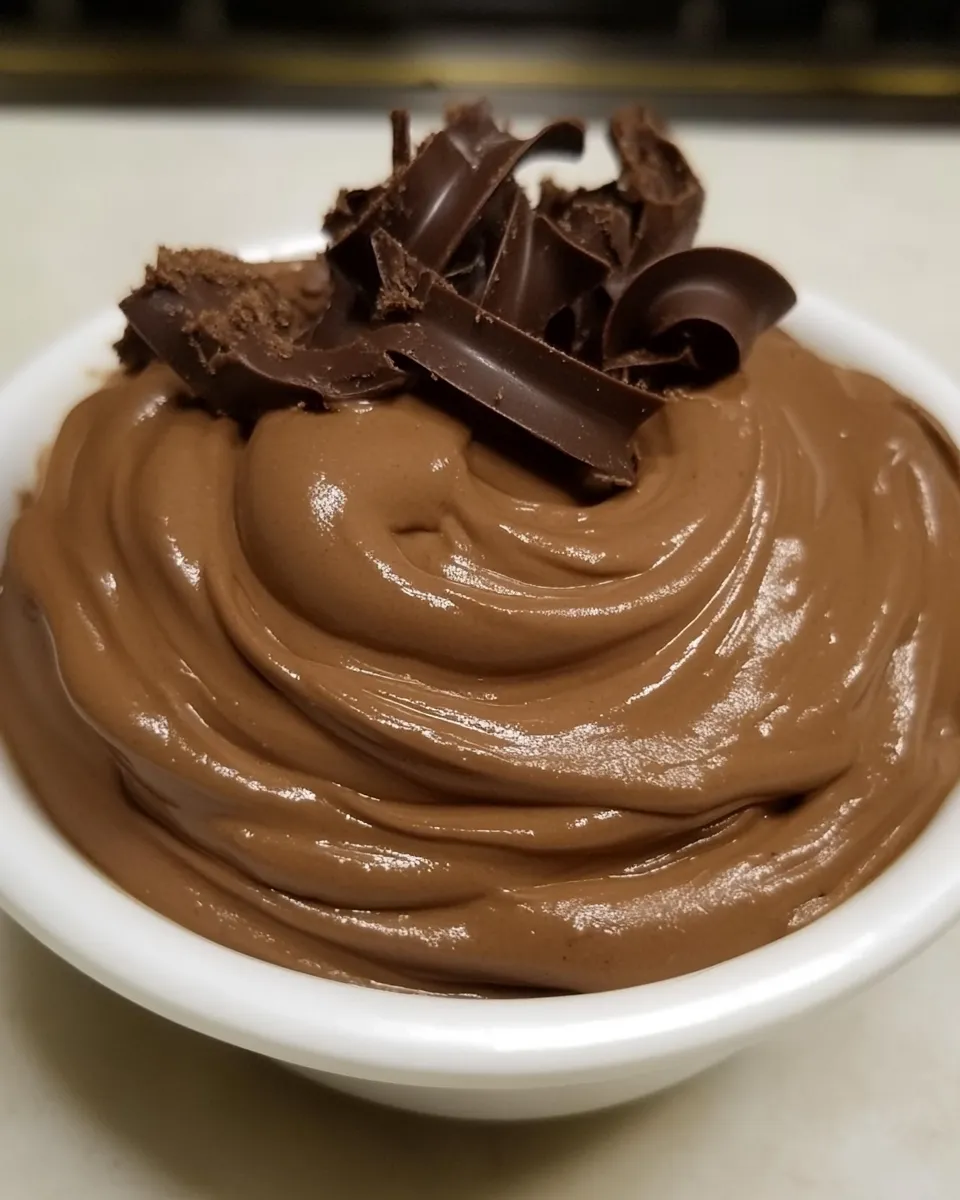 Delicious Brownie Batter Dip shot