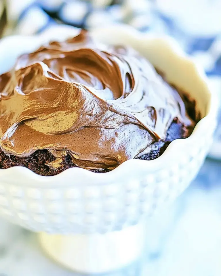 Homemade Brownie Batter Frosting photo