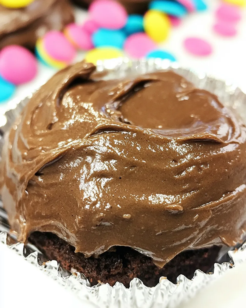 Classic Brownie Batter Frosting image