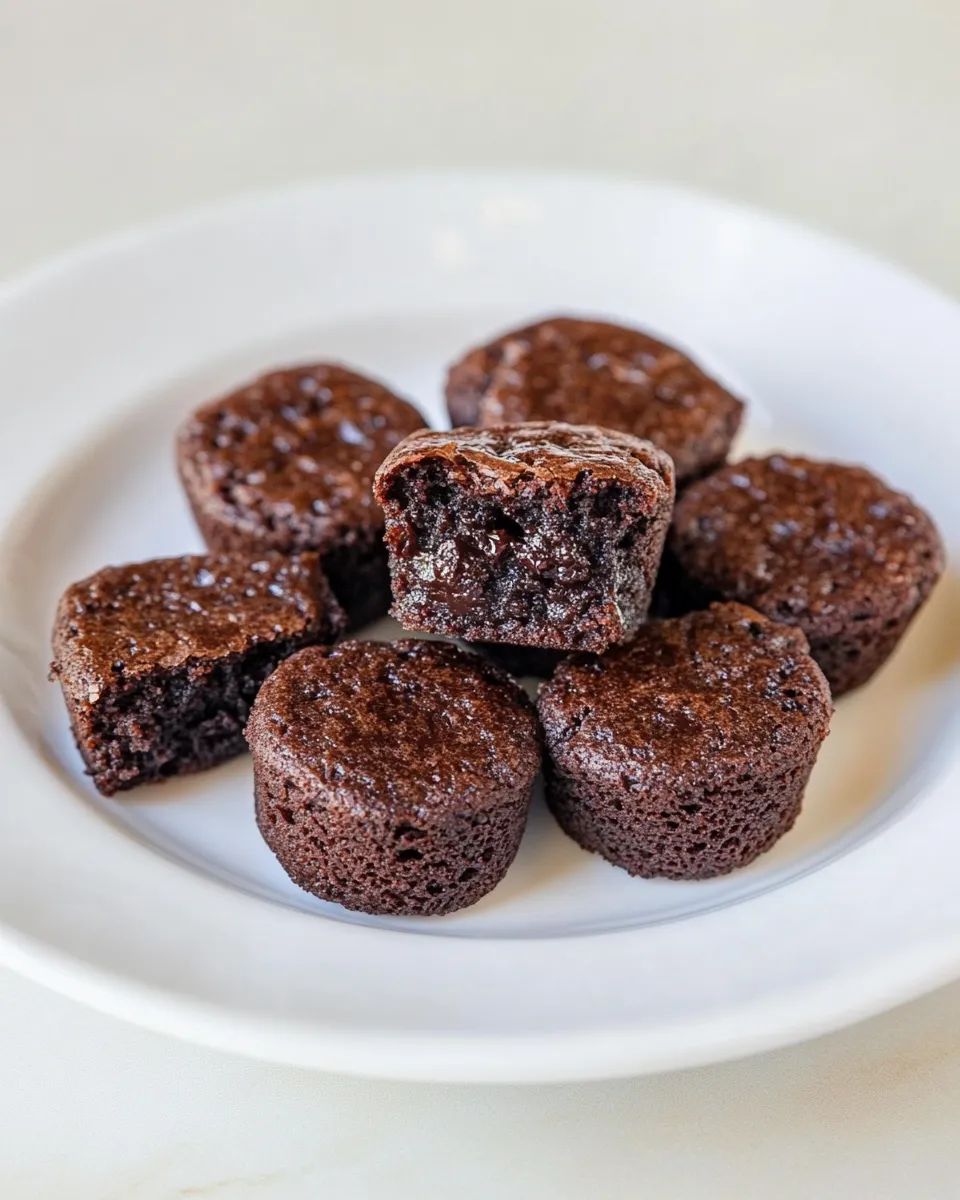Easy Brownie Bites recipe photo