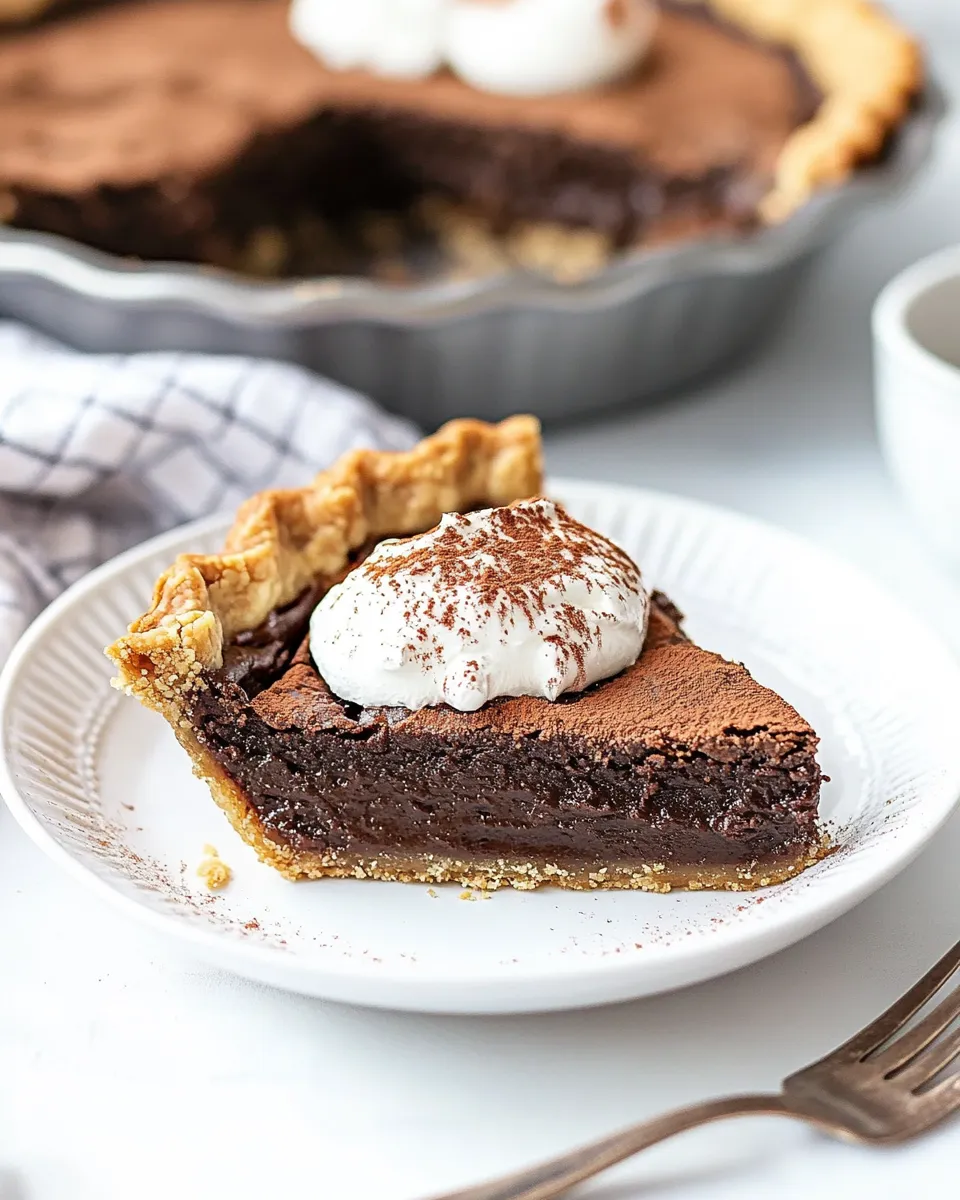 Classic Brownie Pie image