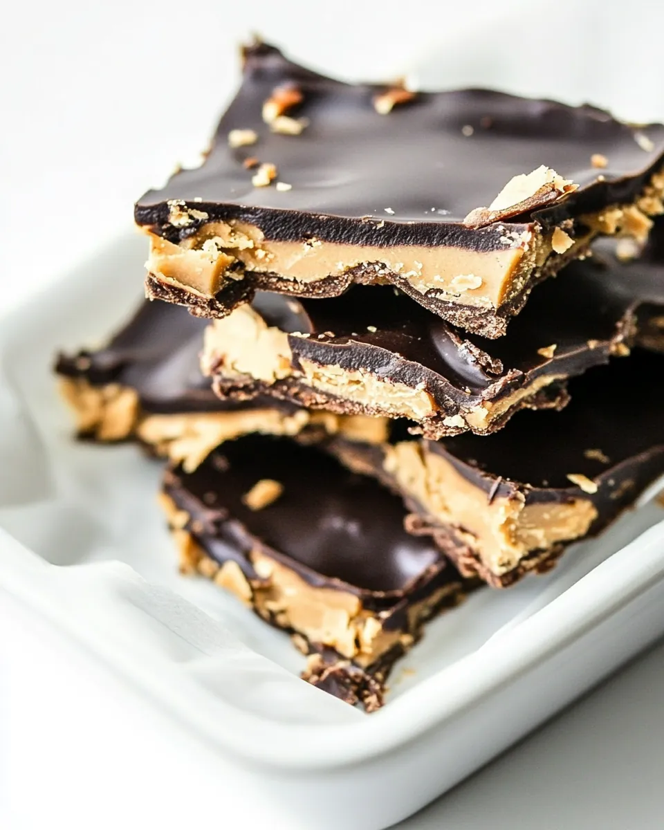 Homemade Buckeye Bark photo