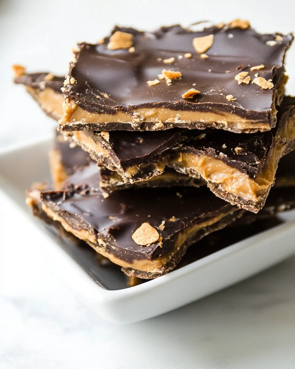 Delicious Buckeye Bark shot