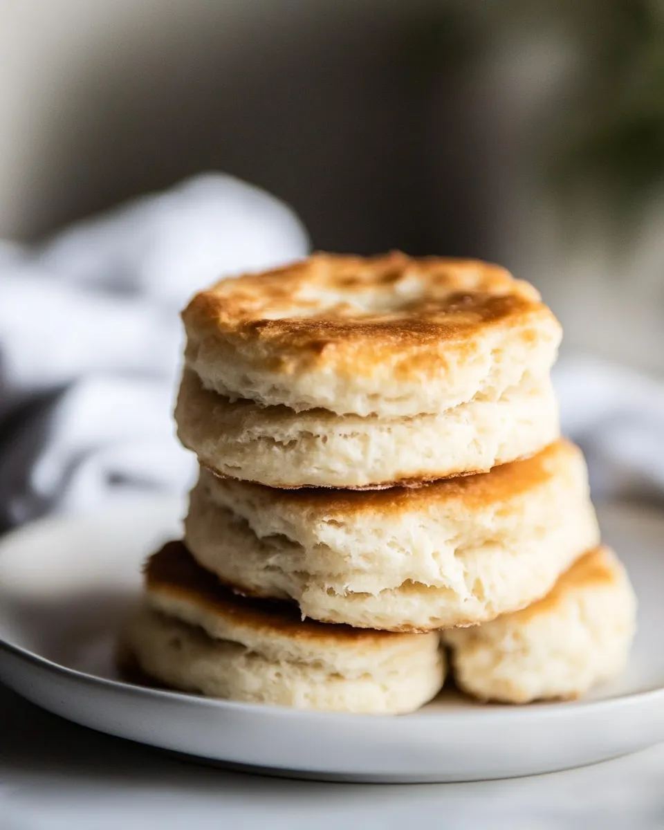 Homemade Buttermilk Biscuits Flaky, melt in your mouth! recipe image