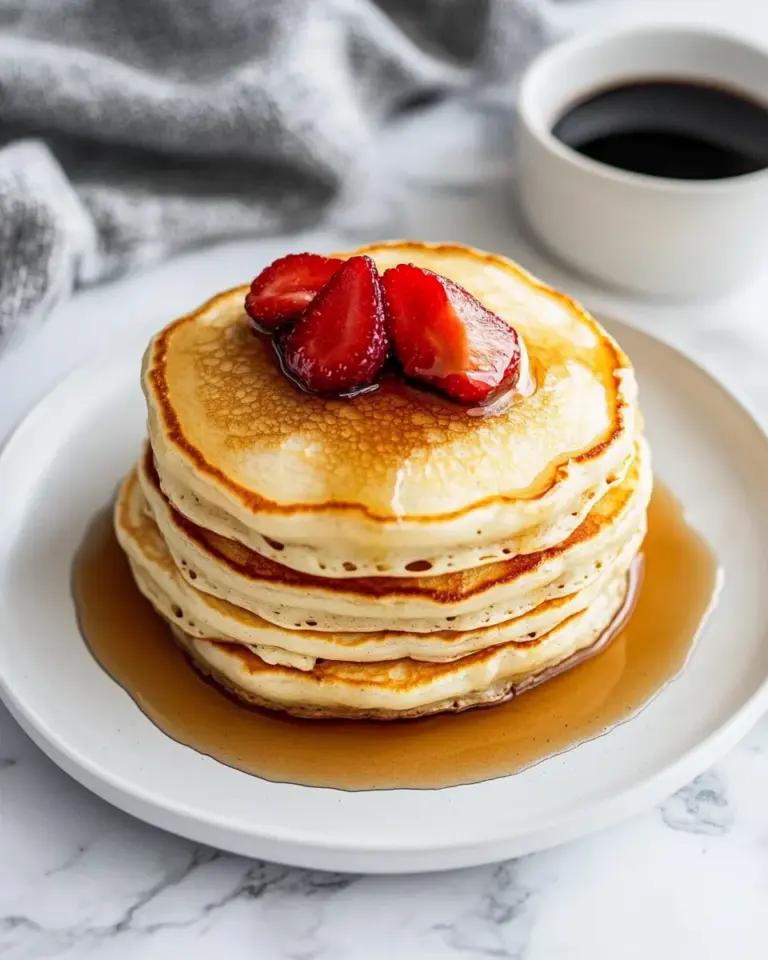 Homemade Buttermilk Pancakes photo