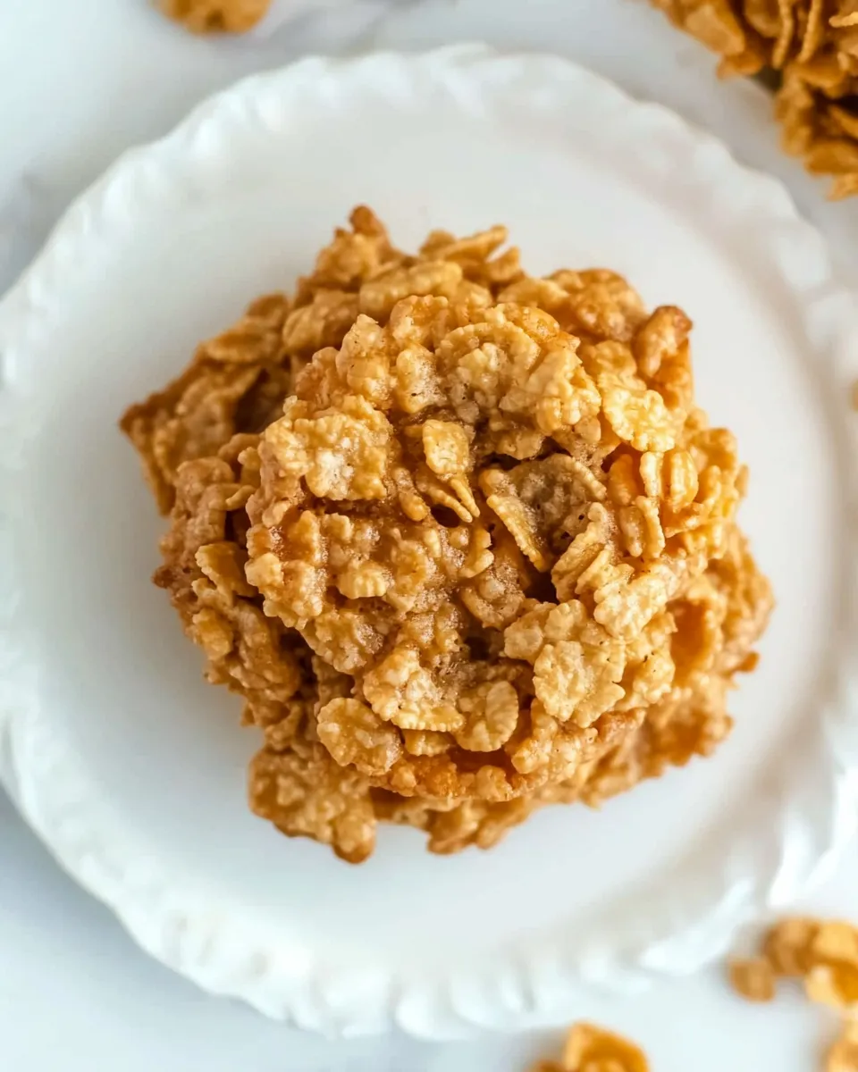 Classic Butterscotch Cornflake Cookies image