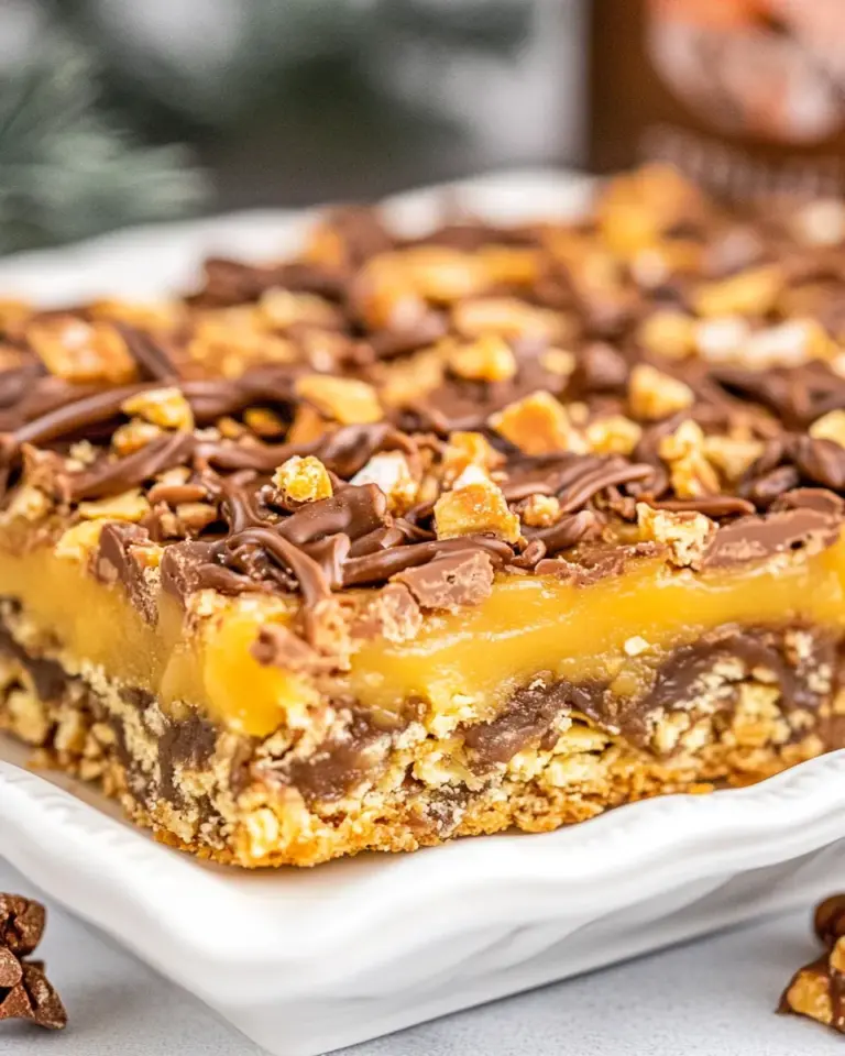 Easy Cake Mix Toffee Bars photo