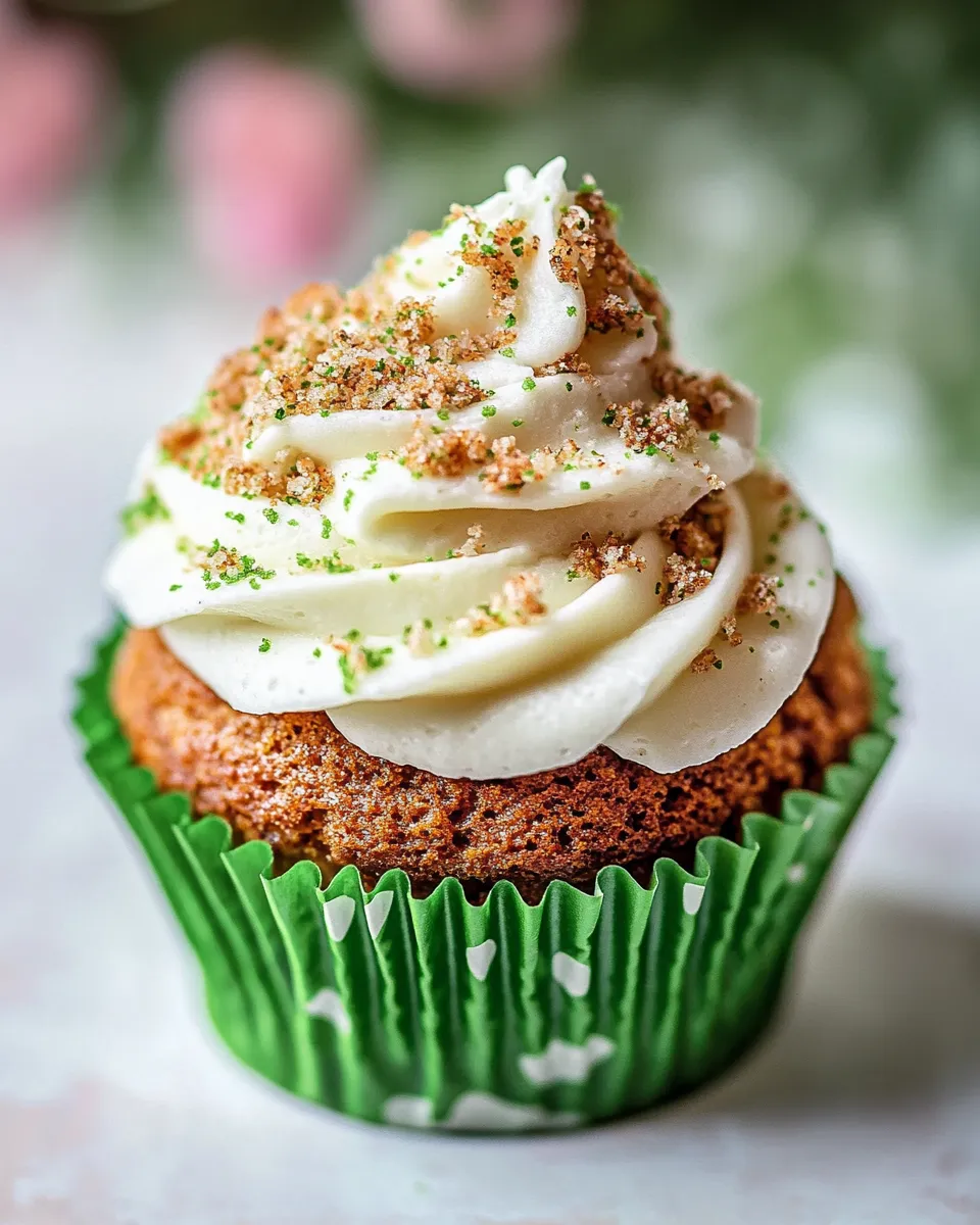 Healthy Carrot Cake Cupcakes. picture
