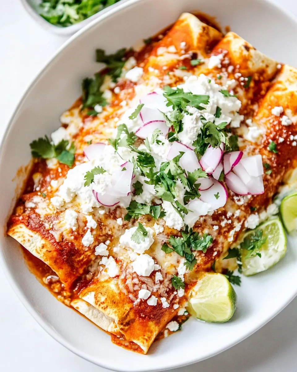 Easy Cheese Enchiladas of my Dreams. image
