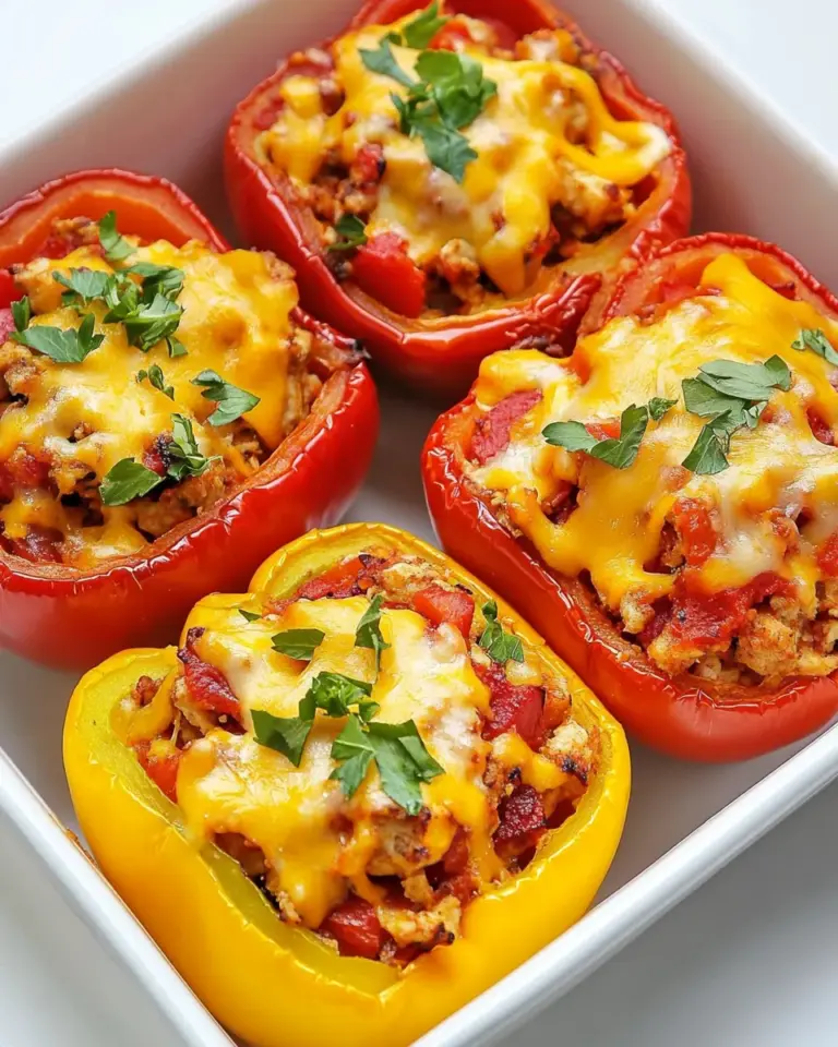 Homemade Chicken-Stuffed Peppers photo