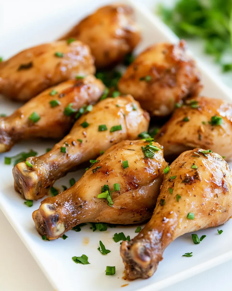 Delicious Chicken Drumstick Marinade shot