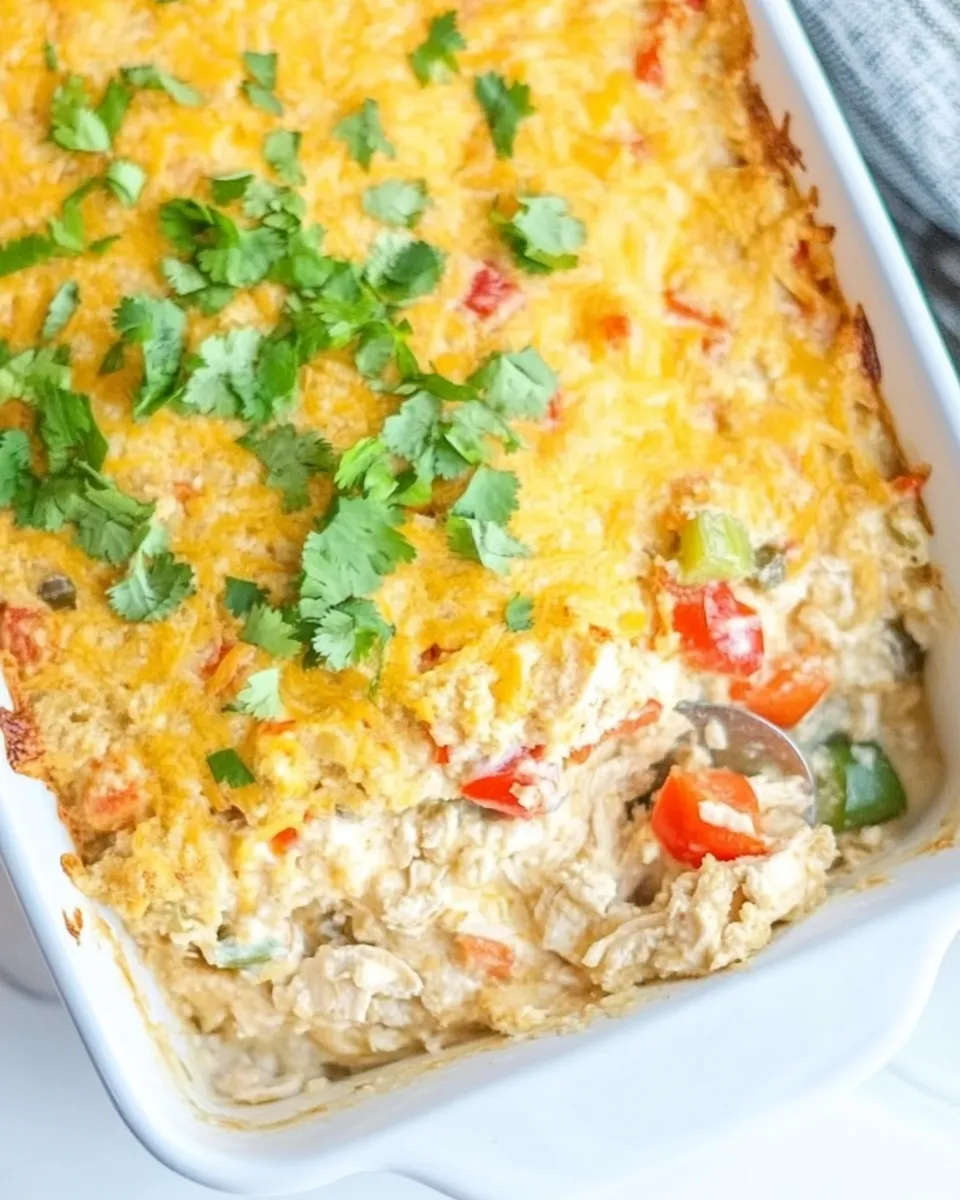 Classic Chicken Fajita Casserole image