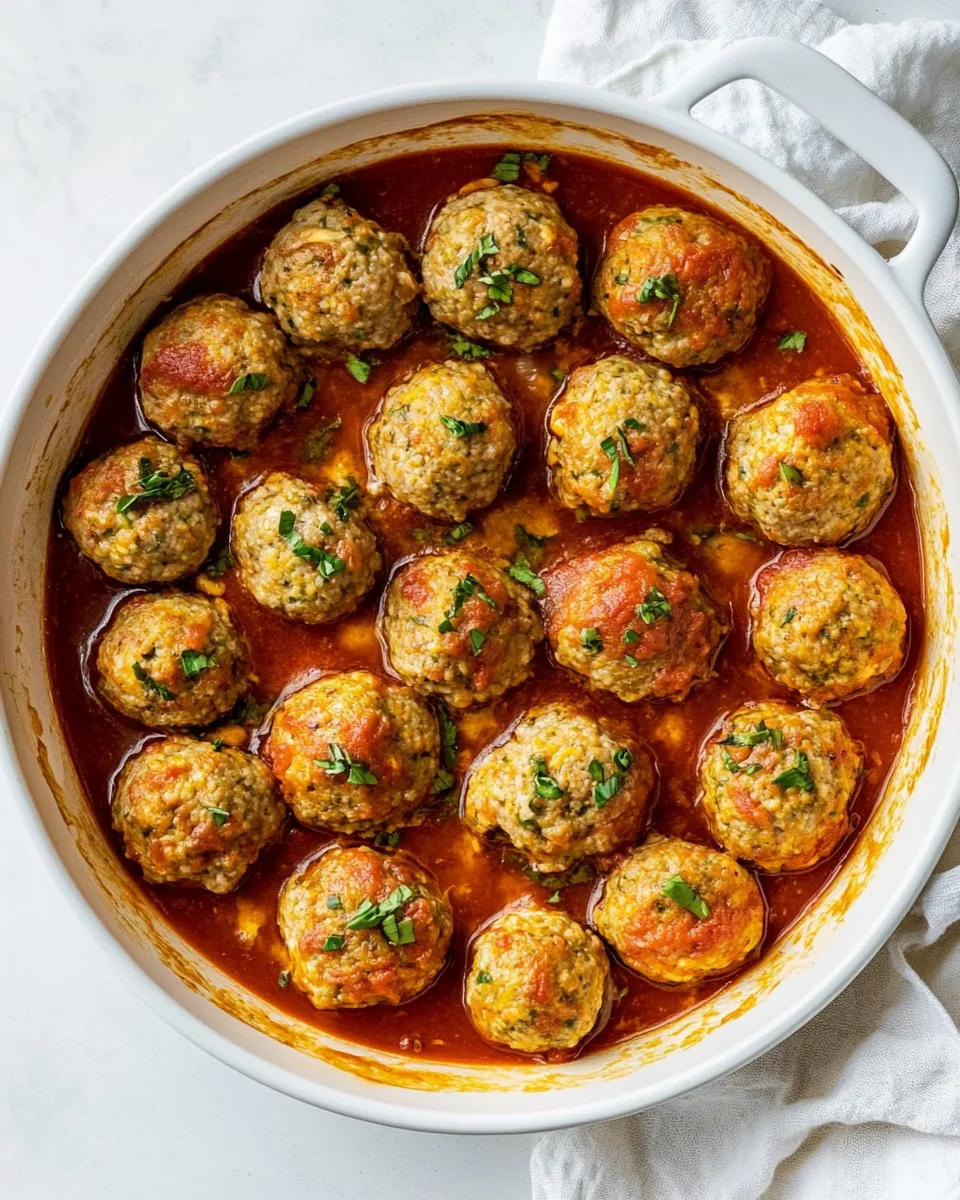Homemade Chicken Meatballs photo
