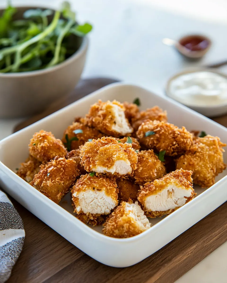 Delicious Chicken Nuggets shot